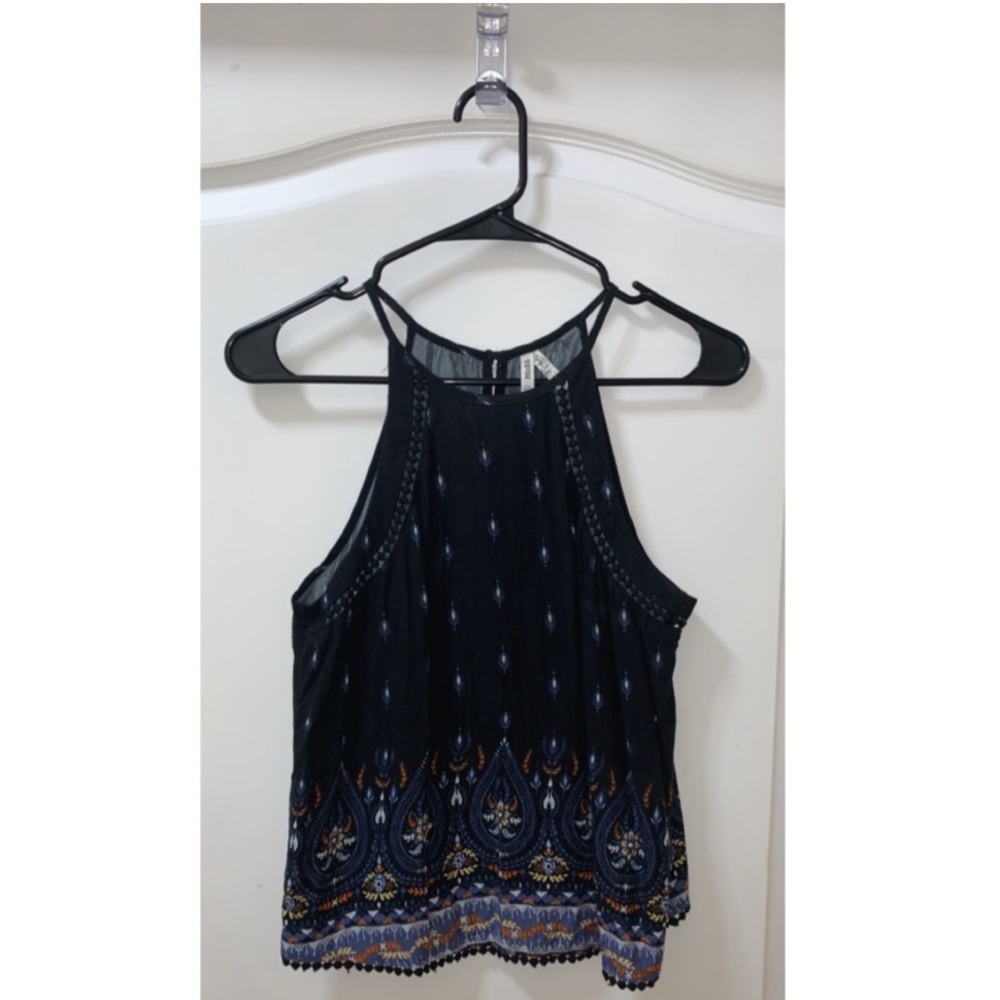 Mudd-Black Tank Top with design